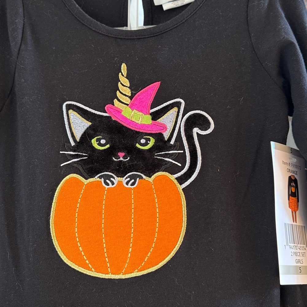 Size 5 Halloween long sleeve dress
Brand new
Never got cold enough to wear - Picture 2 of 3